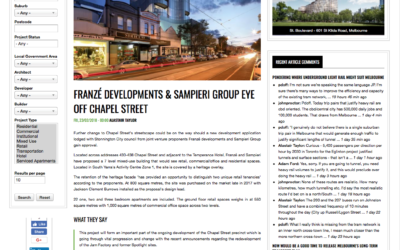 Franze Developments and Sampieri Group eye off Chapel Street